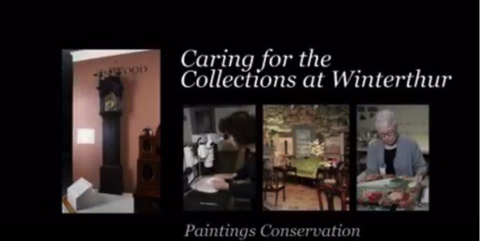 Caring for Collections at Winterthur: Painting Conservation video