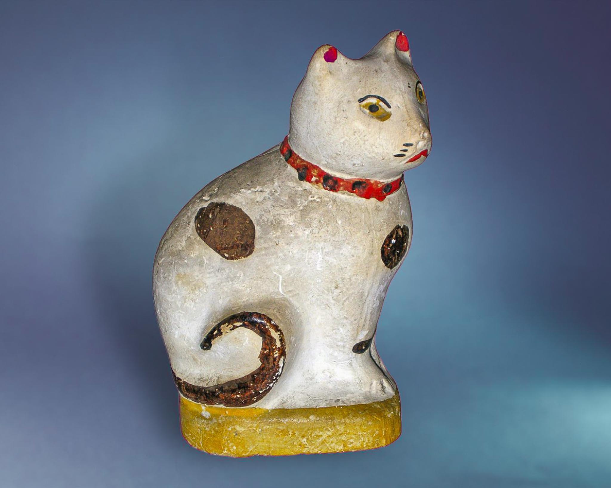Object of the Month: Plaster Cat Figure - Winterthur Museum